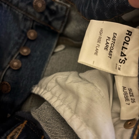ROLLA’S East Coast Flare High Rise Jeans - Picture 8 of 10
